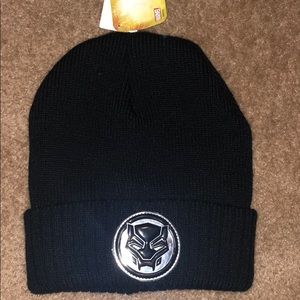 Black Panther knit hat